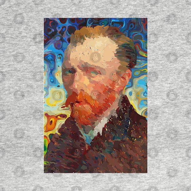 Van Gogh Self Portraint by Artprintzilla